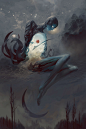 Peter Mohrbacher, Angelarium - Yesod