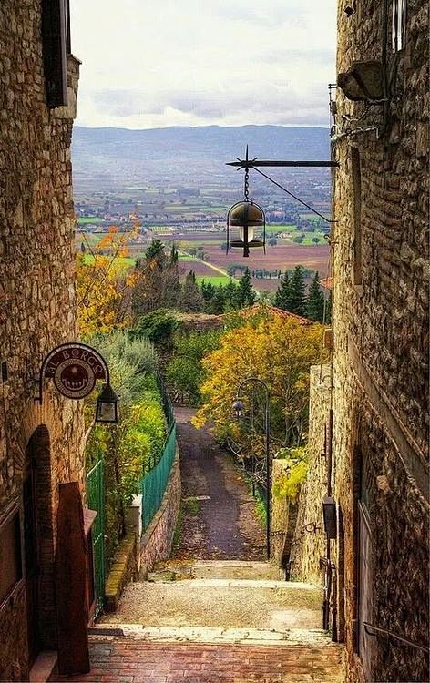 Lanterns, Assisi, It...