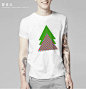 Green Tree Couple原创清新趣味修身纯棉印花短袖T恤  设计 新款 2013 正品 代购  淘宝