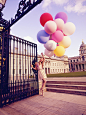 Alek flying up with balloons by Luis Monteiro for Tatler UK 7