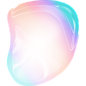 全息液体斑点形状气泡果冻质感高清渐变抽象图形 (15)