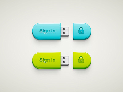 USB登录按钮用户