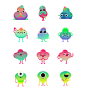 Spoopy Squad Sticker Pack : Spoopy Squad is a sticker pack for iMessage, Made in collaboration with Sticker.Place.