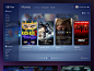 Dribbble - Movie Ui by Sanadas young