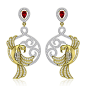 Buy Joal 925 Sterling Silver Gold Plated Sensational Chandelier Earring For Girs & Women Ladies Anniversary Gifted Girl Jewellery Online at Low Prices in India | Amazon Jewellery Store - Amazon.in