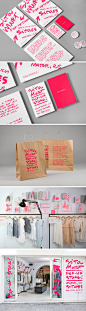 Clase bcn is a graphic design and visual communication studio. Here is an identity designed for a Pop Up Store.