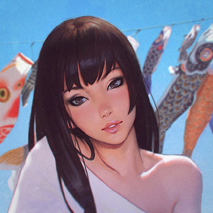 插画师 Ilya Kuvshinov 肖...