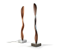 Fiamma Lamp - General lighting by Riva 1920 | Architonic : The sculptural Fiamma lamp is a marvel of organic harmony. The body of the lamp is made from ancient Swamp Kauri wood dated about 48,000 years. The Swamp..