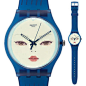 Swatch个性时装表幽蓝精灵 手表