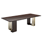 Tycoon Dining Table - Capital Collection: 