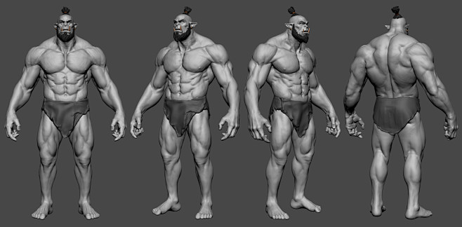 Orc Warlord - WIP, A...