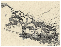 冯凌-1986采集到景观手绘