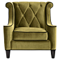 Armen Living Barrister Arm Chair