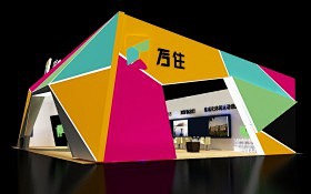 万佳展览展示展台设计展览模型下载