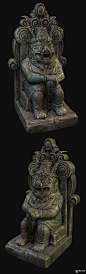 Maya Statue (RealTime) - Jonas Ronnegard