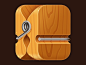 Dribbble - Clothespin iOS icon by Anna Paschenko