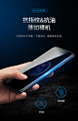 ROCK iPhoneX水凝膜全屏覆盖3D曲面10x苹果X手机高清全包贴膜软膜-tmall.com天猫