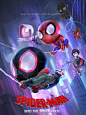 Spider-Man: Into the Spider-Verse, kuchu pack : Chibi Fan art Spider-Man: Into the Spider-Verse.