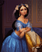 Princess Jasmine by JessiBeans