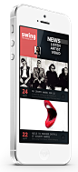 iphone Music App. Concept on Behance
