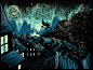 流动的光之旅。作者：James R. Eads