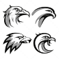 黑色和灰色的鹰头标志设置为业务——纹身矢量Black And Grey Eagle Head Logos Set For Business - Tattoos Vectors抽象的,美国,美国人,动物,鸟,黑色,设计师,鹰,元素,象征,猎鹰,羽毛,图形,鹰头,传令官的,纹章学中,图标,说明,徽章,标签、标志、吉祥物,符号,剪影,象征,模板,美国,矢量,古董 abstract, america, american, animals, bird, black, designer, eagle, element