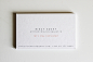 A Little Bird Branding : A Little Bird Branding by Belinda Love LeeA watercolor branch graces across the delicate logo. The branding was designed with the concept of ‘less is more’ in mind. These cards are print on 600gsm textured cotton paper with the to