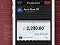 Payment System App Interface Design