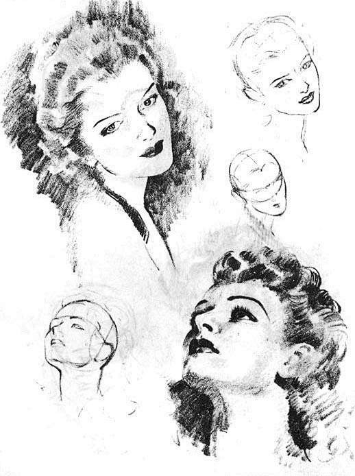安德鲁路米斯andrewloomis人像系列素描绘画艺术石墨阁石墨阁