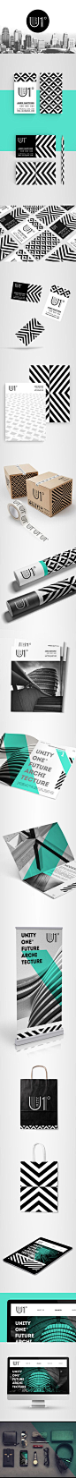 Identity created for modern architecture studio.: 