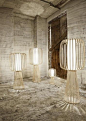 MOOLIN lamp made of bambus: 