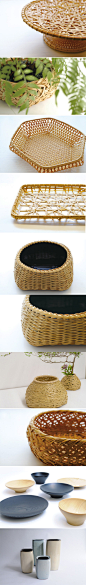 来自日本京都的Sfera工作室的精美器物。竹编、木器和陶瓷都有。via：http://t.cn/zOMhQsY
