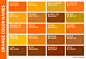 orange color names