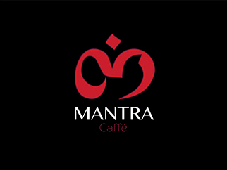 Mantra caffe咖啡屋logo 