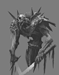 Dark factory - Undead warrior, JiHun Lee : Personal work.