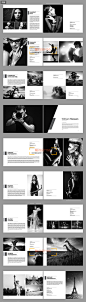 InDesign模版 摄影画册写真案例作品集 封面内页排版indd源文件-淘宝网