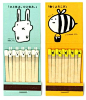 cute matches packaging design from Japan. | • Packagings