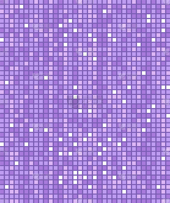 像素紫色背景，闪烁纹理紫色马赛克，矢量插...