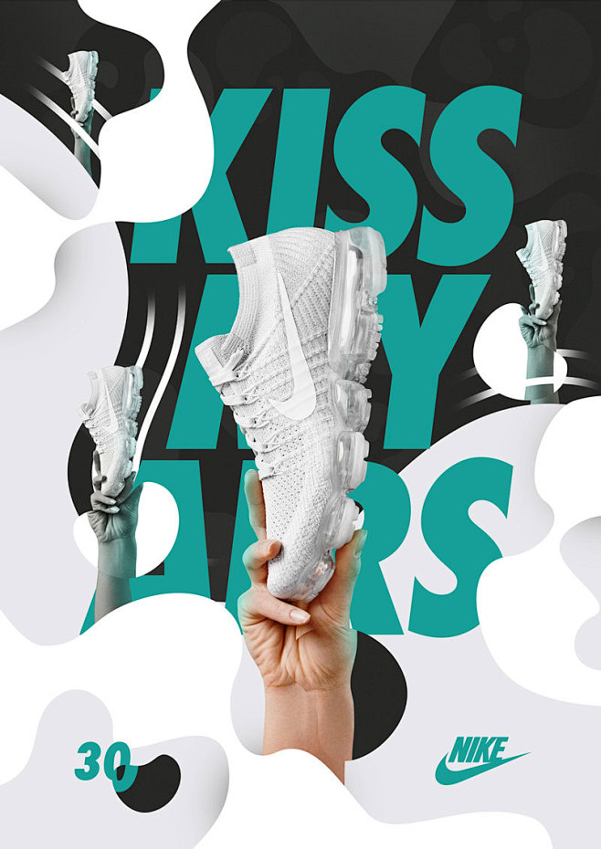 “KISS MY AIRS”主题海报设计...