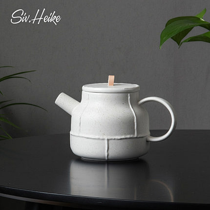 西芙 复古创意陶瓷水壶下午茶壶  欧式凉...