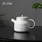 西芙 复古创意陶瓷水壶下午茶壶  欧式凉水红茶壶壶耐高温咖啡壶