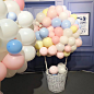 加厚圆形气球100个 结婚生日气球创意婚房布置装饰气球 婚庆气球-淘宝网