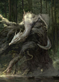 Fantasy Art Engine | White Dragons by Xiaodi: 