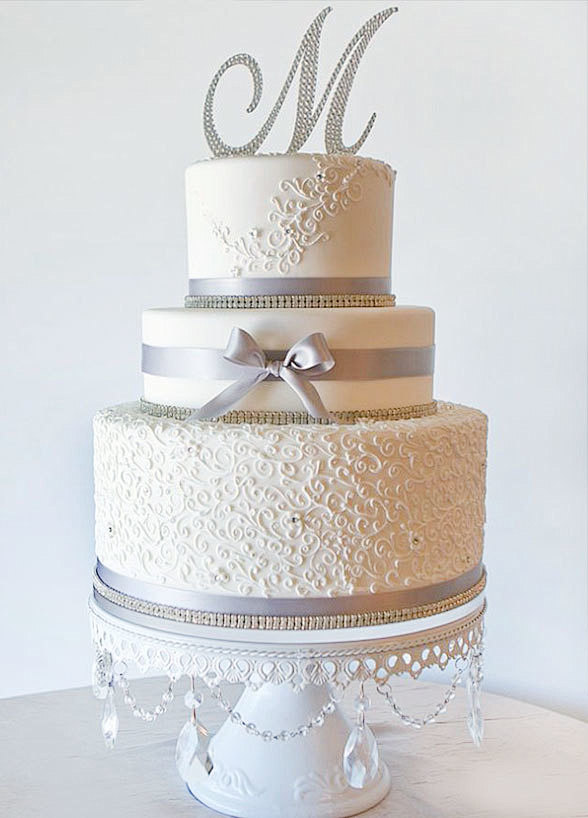 婚礼蛋糕,顶部装饰,字母,