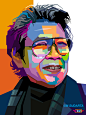 Wedha's Pop Art Portrait (WPAP) : WPAP stands Wedha’s Pop Art Portraits, a native Indonesian pop art genre founded by Wedha Abdul Rasyid, a senior artist and illustrator from Indonesia. One characteristic of this type of pop art is the use of colors which