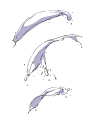 日本画师toshi的画水教程。【轻微课魔鬼特训班，最系统在线绘画网课，还能花呗分期学，详情咨询QQ：2852825555】手绘 画素材##动漫##画画教学##板绘# ​​​​