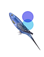 纽约Tor_Week有趣的动物头部和鸟进行结合的插画设计