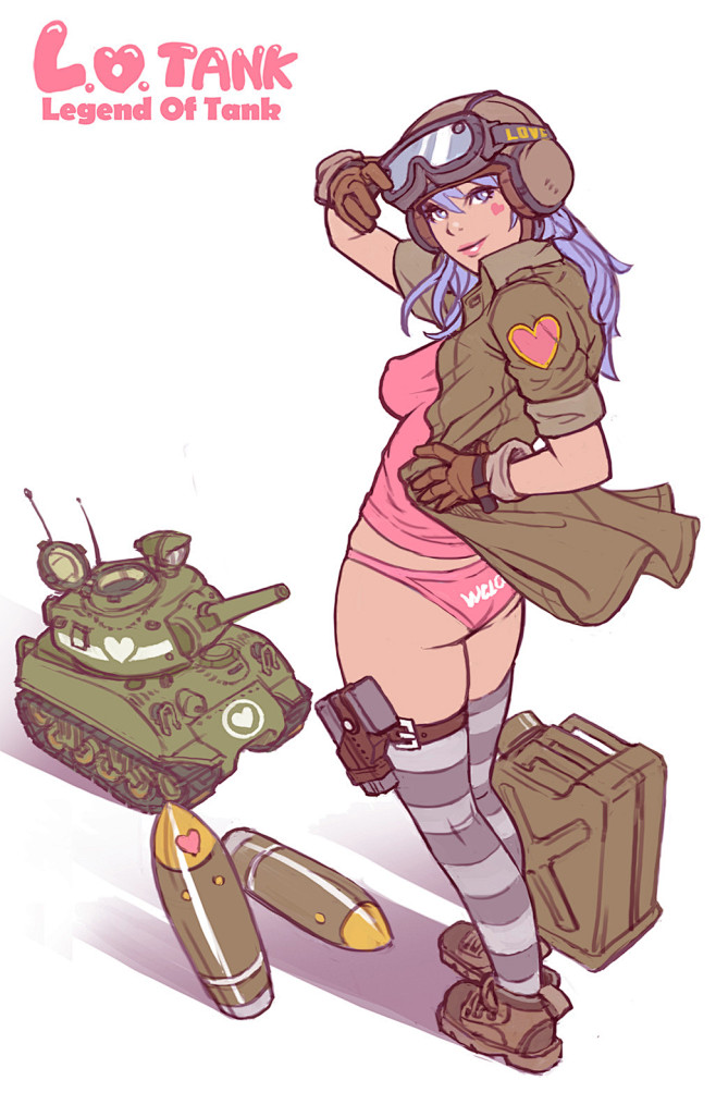 Legend Of Tank Girls...