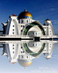 Masjid Selat Melaka "The Floating Mosque" Malaysia