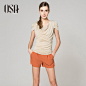OSA2012夏装新款女装夏季上衣大码修身T恤女士短袖T22158